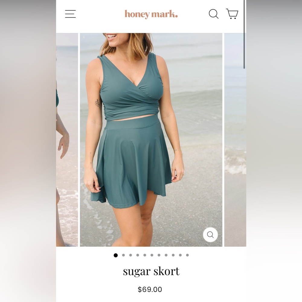 Honey Mark swim skort